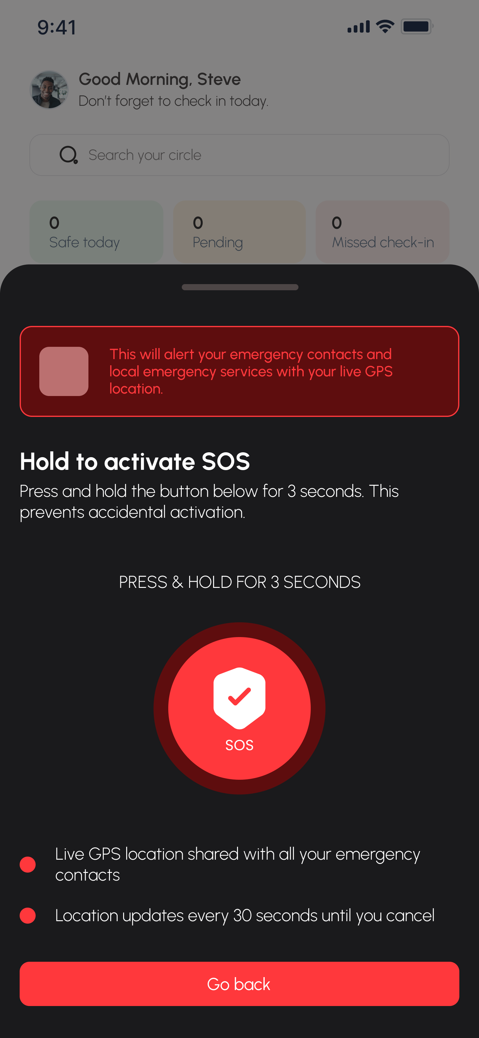 Update status, inactive state, alternate