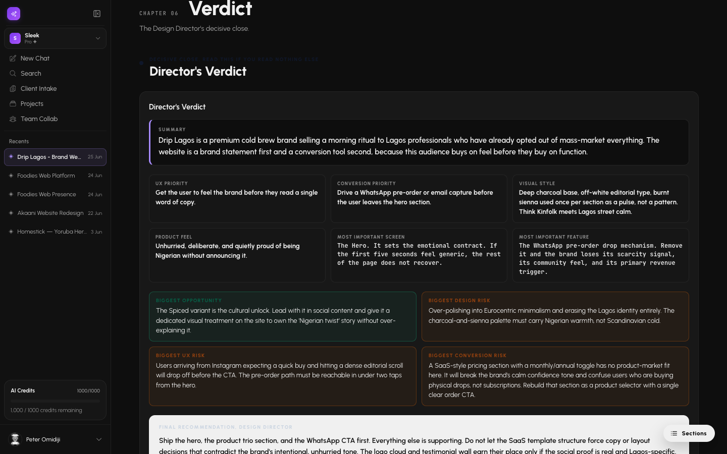 Verdict chapter