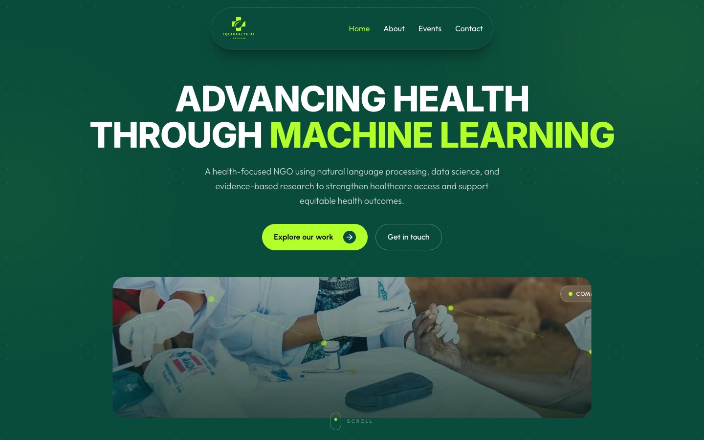EquiHealth AI Institute screenshot